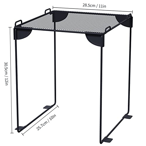 Pack 2 Mesh Locker Shelf, Grey
