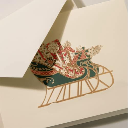 Crane & Co. Sleigh Holiday Greeting Card KN99259V