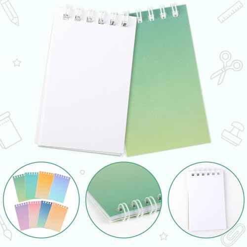 Small Spiral Notebook 24 Pcs Mini Journal Pocket Notebooks Set Colorful Cover Notebooks for Kids Party Supplies Teacher Children Classroom Rewards