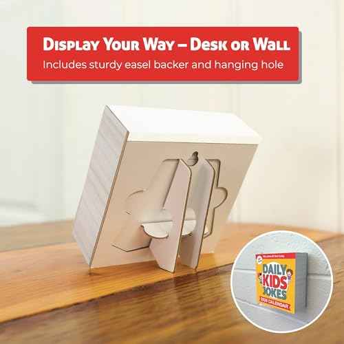 2026 Daily Kids Joke Calendar | Fun Lunchbox Notes For Kids, Tear Off Pages with Daily Puns & Jokes for Children, Lined Backside for Personal Notes, Great Way To Add a Touch of Humor To Your Child's Routine