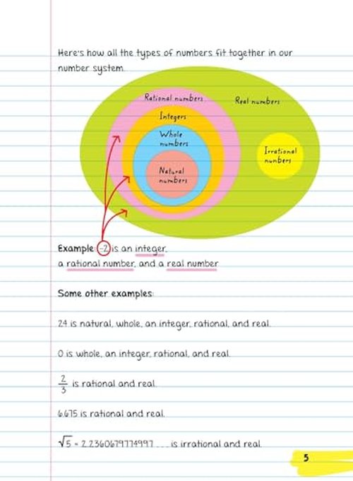 Everything You Need to Ace Pre-Algebra and Algebra 1 in One Big Fat Notebook (Big Fat Notebooks)