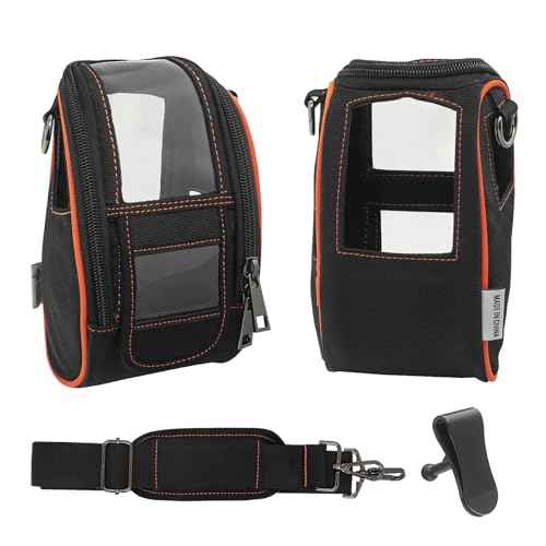 Soft Carrying Case for Zebra ZQ610 QLN220 ZR628 Mobile Thermal Printer - 2024 Upgrade Case Holster with Shoulder Strap and Belt Clip Compatible with Zebra ZQ610 QLN220 ZR628 Portable Carry Accessories
