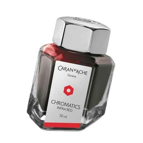Caran d'Ache 50ml Chromatics Ink Bottle - Infrared
