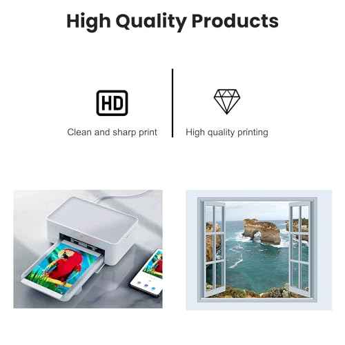 Remanufactured 2 Pack 110XL 110 Tri-Color High Yield Ink Cartridge for 110 Ink Cartridge Use for Photosmart Printers (CB305A)