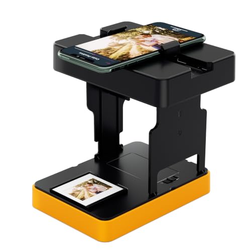 DigitConvert Yellow 35mm Mobile Film & Slide Scanner Converts Slides to Digital