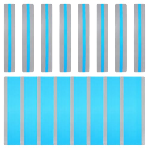 PATIKIL Blue Guided Reading Highlight Strips - Dyslexia Reading Aids, 16pcs