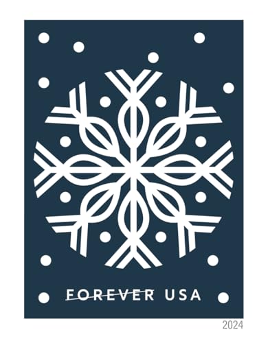 USPS Winter Whimsy 2024 20-Count First-Class Forever Postage Stamps