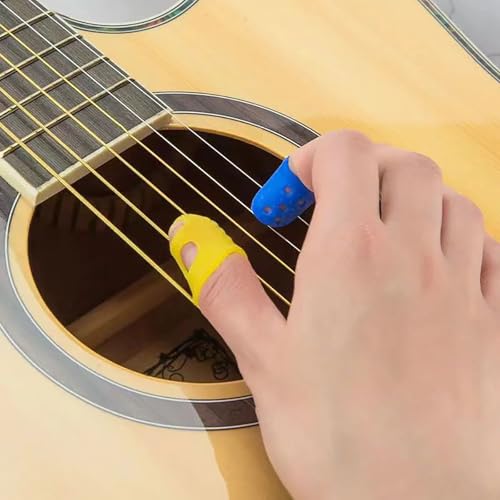 30 Pcs Rubber Finger Guards for Sewing, Thimbles & Hand Protection