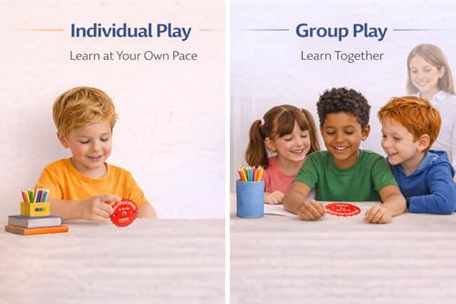 Multiplication Learning Spinner Wheel for Kids 12x12 Math Practice Educational Toy