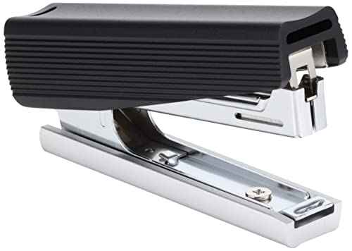 Max HD-10X/AL Black Stapler, Full Metal, Black