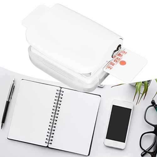 GOWENIC Mini Binding Machine, 6 Holes Cinch Book Binding Machine, Punching 5 Sheets, for 30 Holes B5 26 Holes A5 20 Holes Flipchart Inner Pages Punching(White)