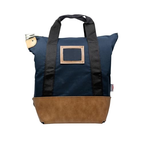 Cardinal Navy Blue Heavy Duty Courier Bag 18x18x8 Inch Locking Bag