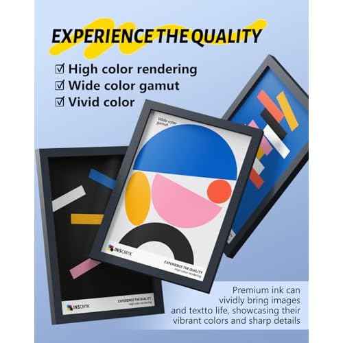 LC401XL Ink Cartridges Compatible for Brother LC401XL Ink Cartridges High Yield LC401 XL LC401 for Brother MFC-J1010DW MFC-J1012DW MFC-J1170DW(2 Black,2 Cyan,2 Magenta,2 Yellow)