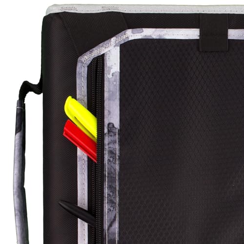 Five Star Zipper Binder 2 Inch 3-Ring with Expansion Panel & 5-Tab File - Pack of 1, Black