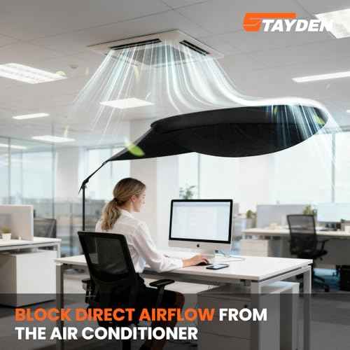 Office Cubicle and Desk Shade, Suitable for Cubicle to Block Light and Privacy Protection Cubicle Light Shield Black Diameter 65 inches (Black)