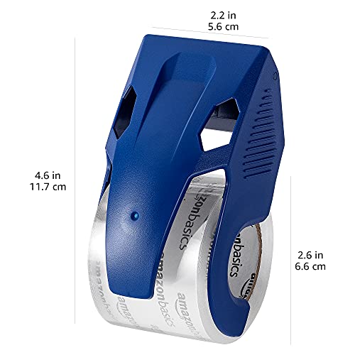 Amazon Basics Heavy Duty Packing Tape with Dispenser 6-Pack for Shipping & Moving