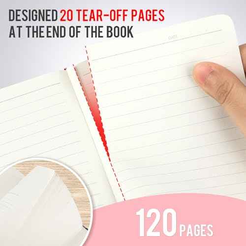 Pocket Small Notebook Journals, 16 Pack (8 Pastel Color) Mini Notebook 3.7x5.7 Journaling Notebooks for Women Men, Hardcover Lined Note Pads with Pens for Work, Business, Travel Journal, Office Supplies