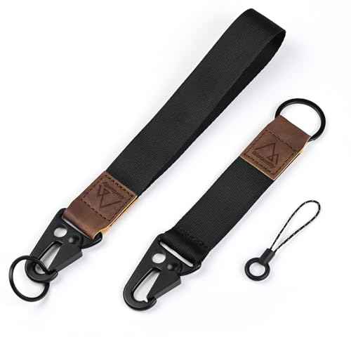 Hand Wrist Lanyard Key Chain Holder, Wristlet Strap for Key for Women & Men, Lanyard for Car Key (2 Piece)¡¦