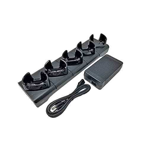 Symbol 2021 Voyager 4310 5-Port Charging Cradle Kit for TC77, TC72, TC75, TC70 Android Scanners | Power Supply Assembly Included (Renewed)