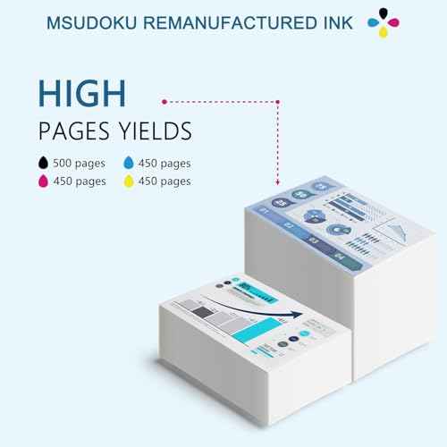 220XL Ink Cartridges Remanufactured Replacement for Epson 220 220XL Ink Cartridges Work with Workforce WF-2760 WF-2750 WF-2660 WF-2650 WF-2630 XP-320 XP-420 Printer (4 Black 2 Cyan 2 Magenta 2 Yellow)