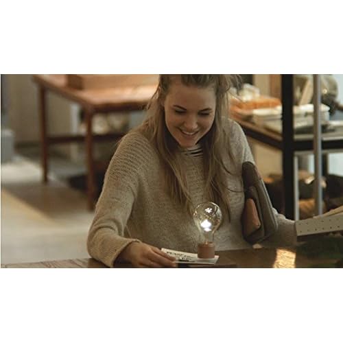 VGAzer Magnetic Levitating Floating Wireless LED Light Bulb Desk Lampfor Unique Gifts, Room Decor, Night Light, Home Office Decor