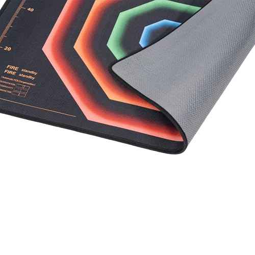 Non-Slip Floor Chair Mat 35"¡¿47" for Neon Genesis Evangelion A.T.Field Inspired Design