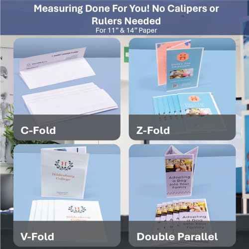 Formax FD 300 Document Folder, LCD Control Panel with 3-Digit Resettable Counter, Folds Up to 7400 Sheets per Hour, Output Conveyor for Neat and Sequential Stacking