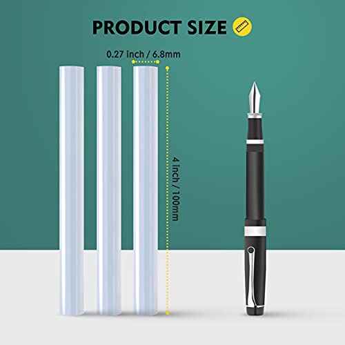 Magicfly Hot Glue Gun Sticks, Huge Pack of 800, 6 lbs, 4 Inch Long and 0.27 Inch Diameter Mini Hot Melt Glue Sticks, Compatible with Most Glue Guns, for DIY Craft Projects and Sealing