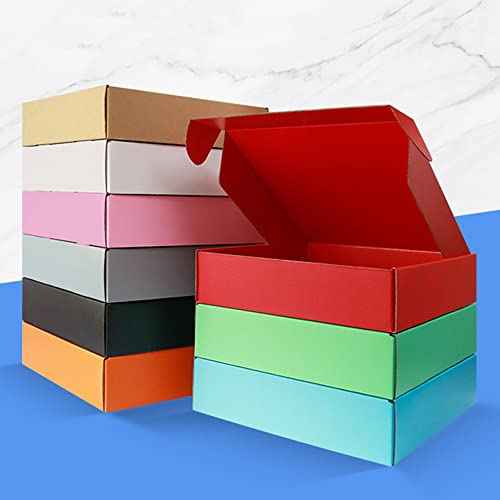 Blue Shipping Packaging Boxs KAXILU 20pcs Shipping Boxs Size-L10.5xW6.3xH2 inchinch Suitable E-Commerce Packaging