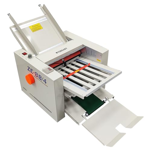 WYDDDARY Automatic Paper Folding Machine 12x27in Max Speed 262ft/min for Documents & Business Letters