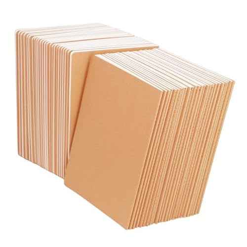 48 Pack A5 Blank Notebook Bulk Kraft Cover Blank Sketch Book Pad Travel Journals Composition Diary Subject Notebooks Planner 60 Pages, 8.3¡±x 5.5¡±