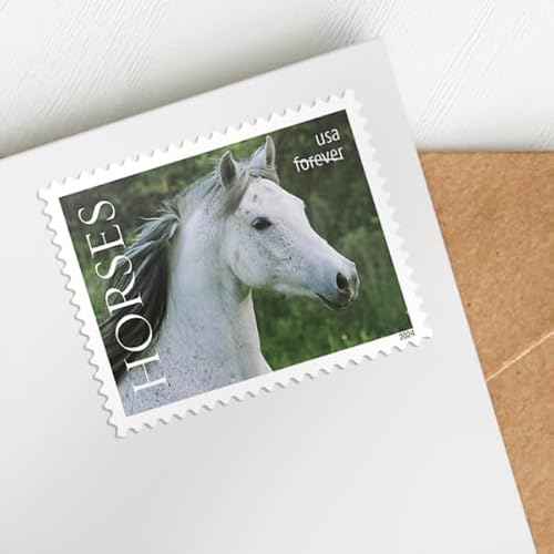 Horses 2024 (Sheet of 20) First-Class Mail Forever Postage Stamps
