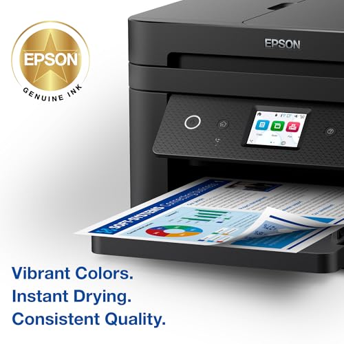 Epson 222 Claria Ink High Capacity Black Cartridge (T222XL120-S) Works with Workforce WF-2960, Expression XP-5200