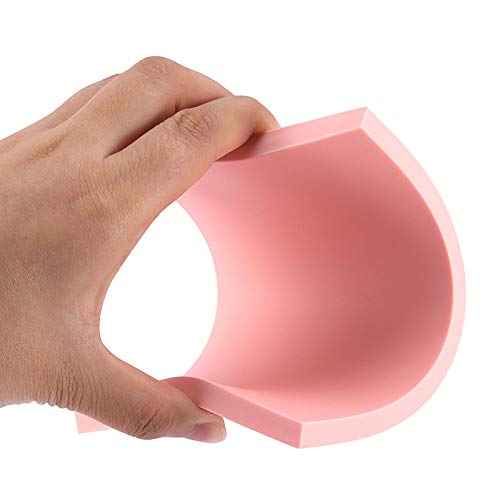 ZOENHOU 20 Pcs 4" x 6" Pink Soft Rubber Carving Blocks, Crafts Rubber Stamping Blanks, Linoleum Blocks for Printmaking