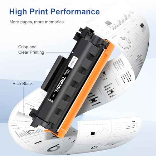 Compatible TN830XL Toner Cartridge for Brother Printer Replacement for Brother TN830 TN-830 TN-830XL Black Toner Cartridge for HL-L2400D HL-L2460DW HL-L2480DW HL-L2405W MFC-L2820DW Printer