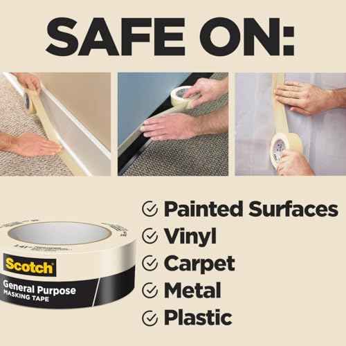 Scotch Greener Masking Tape, 0.94 in x 60 Yard, 2050, 1 roll