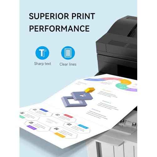 LC406XL Ink Cartridges High Yield Compatible for Brother LC406 XL Ink Cartridges Work with Brother Printer MFC-J4535DW MFC-J4335DW MFC-J5855DW MFC-J6555DW MFC-J6955DW (4 Pack)