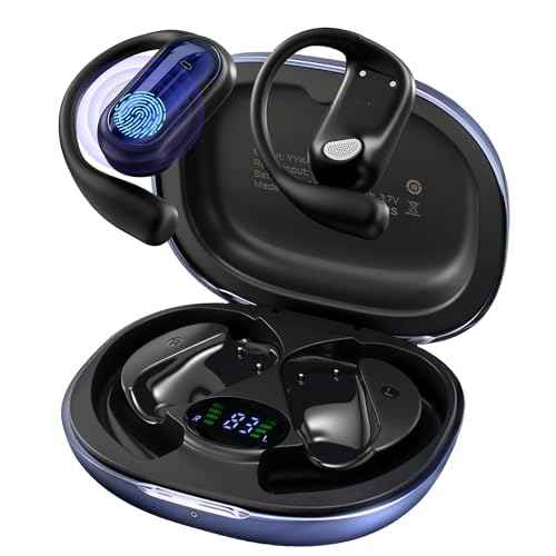 AI Translation Earbuds Real Time, 3-in-1 Translator Earbuds with 144 Languages and Accents Headphones Translating Device, Open-Ear Wireless Bluetooth Earbuds with Charging Case for iPhone and Android