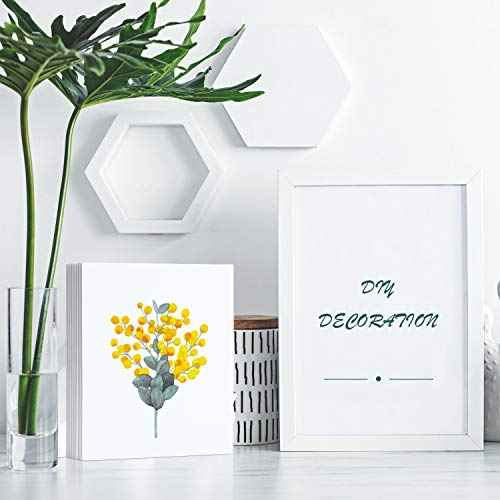 8 Pieces Foam Boards Foam Core Backing Boards, Silver Craft Knife with Protective Cap and 12 Inch Stainless Steel Ruler for Art Presentations Crafts Display Favors (White, Silver,12 x 10 x 0.2 Inches)