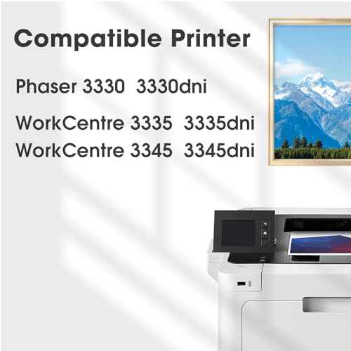 3335 106R03624 Extra High Capacity Toner Cartridge Replacement for Xerox Phaser 3330 3330dni WorkCentre 3335 3335dni 3345 3345dni Laser Printers(15,000 Pages, Black, 1-Pack )