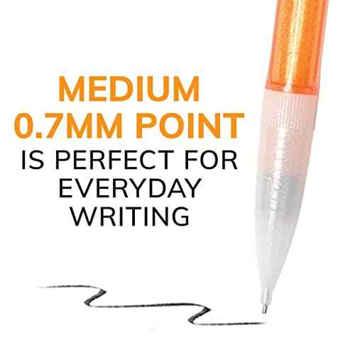 BIC Xtra-Sparkle Number 2 Mechanical Pencils With Erasers, Medium Point (0.7mm), 24-Count Pack, Mechanical Pencils for School Supplies