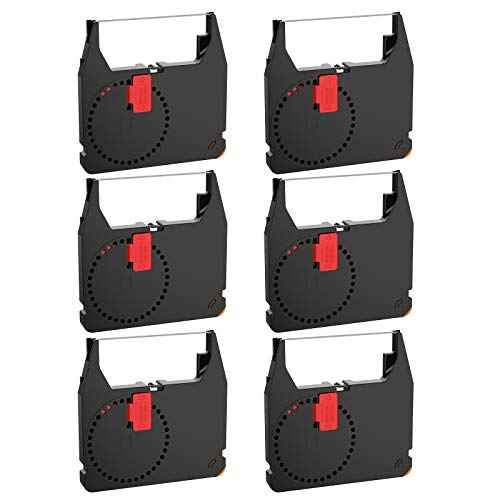 BIGGER Compatible Correctable Ribbon Replacement for Porelon 11463 IBM Wheelwriter 3, 5, 6 Correctable Mylar Typewriter Ribbon, Separately Sealed, 6-Pack