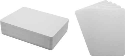 (100) White Standard 20mil Narrow CD Jewel Box Divider Cards - 4-7/8" x 6-3/4" - #CDNS68NWH20