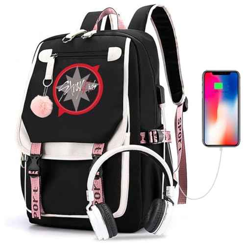 Stray Kids Backpack Merch, Stray Kids Book Bag Casual Backpack