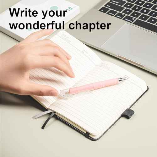 Mini Gel Pens, 10 Pcs 0.5mm Black Ink Pocket Pen, 4.16 Inch Short Small Pen Bulk, Smooth Writing, Quick Dry, Cute Pens for Pocket Journaling Notebook Notepad, Office School Supplies