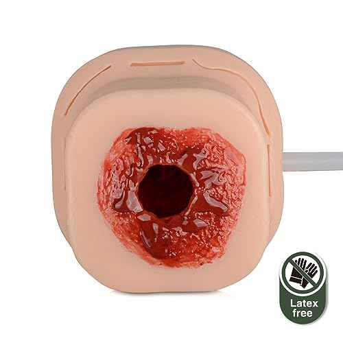 Gunshot Wound Packing Trainer, Stop The Bleed Training Kit, Bleed Control Kit for Medical Classes - Carrying Case