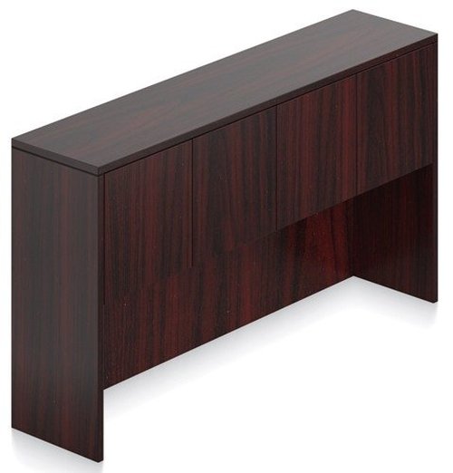 Offices To Go 71" Hutch 71"W X 15"D X 36"H Featuring Superior Laminate, Eco Friendly Construction, Contemporary Styling & Strong & Durable 3Mm PVC"Super Edge" - American Dark Cherry