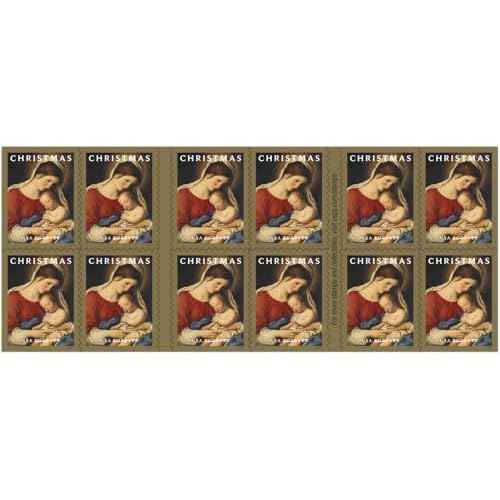 Christmas Madonna and Child 2024 (Book of 20) First-Class Mail Forever Postage Stamps