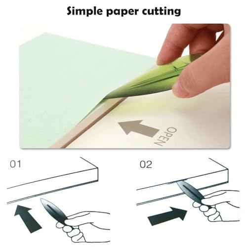 1pc Four-sided Seal Glue Watercolor block Cutting And Separating Tools, Paper-friendly DIY Hobby Knife And Letter Opener, Suitable For Home Office Students