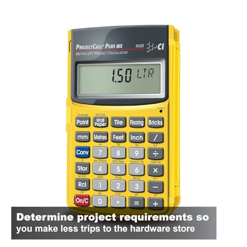 Calculated Industries 8528 Metric Do-It-Yourself Calculator Small